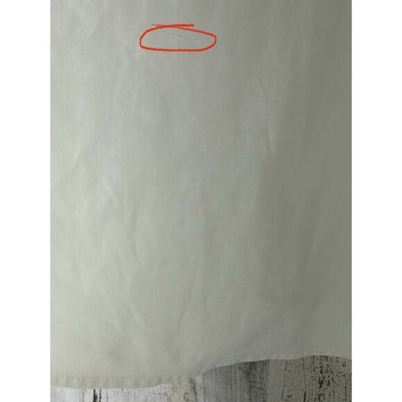 IC by Connie K Womens Cream Ivory Swing Style Jacket Size Medium Button Front - Picture 9 of 9